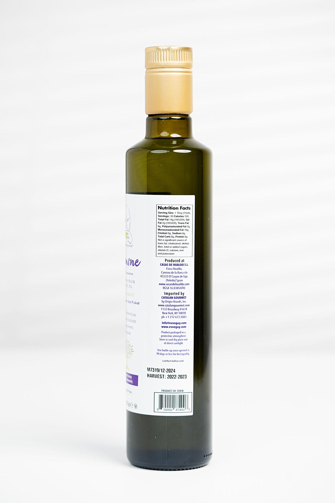 C EVOOGuy.com (R) Semone Extra Virgin Olive Oil- Premium- 100% Spanish Picual- 6 Bottles (1 case)-2023/24 Harvest -JUST ARRIVED!