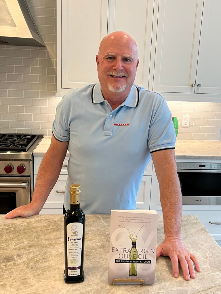 A Book Case: Extra Virgin Olive Oil- The Truth In Your Kitchen- Pub. 2022- David M Neuman- WHOLESALE ITEM