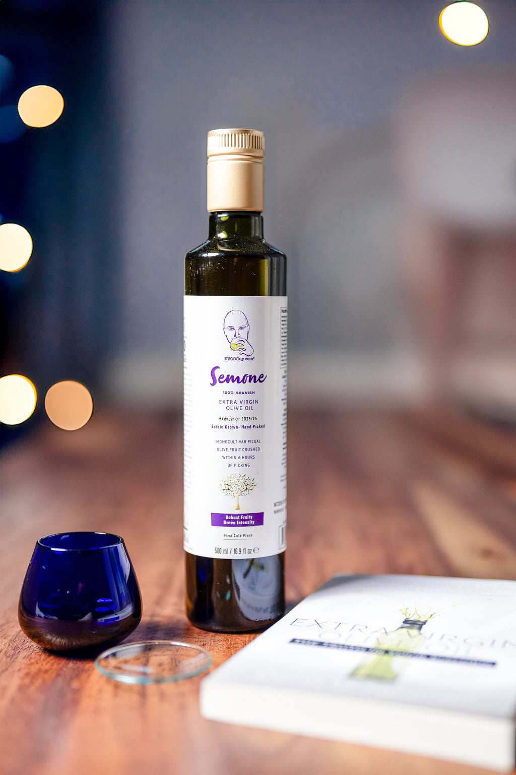 C EVOOGuy.com (R) Semone Extra Virgin Olive Oil- Premium- 100% Spanish Picual- 6 Bottles (1 case)-2023/24 New Harvest-JUST ARRIVED!