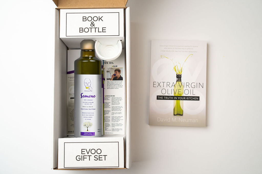 A BOOK AND BOTTLE GIFT SET-Shipping Included - NEW HARVEST 2023/24 JUST ARRIVED!